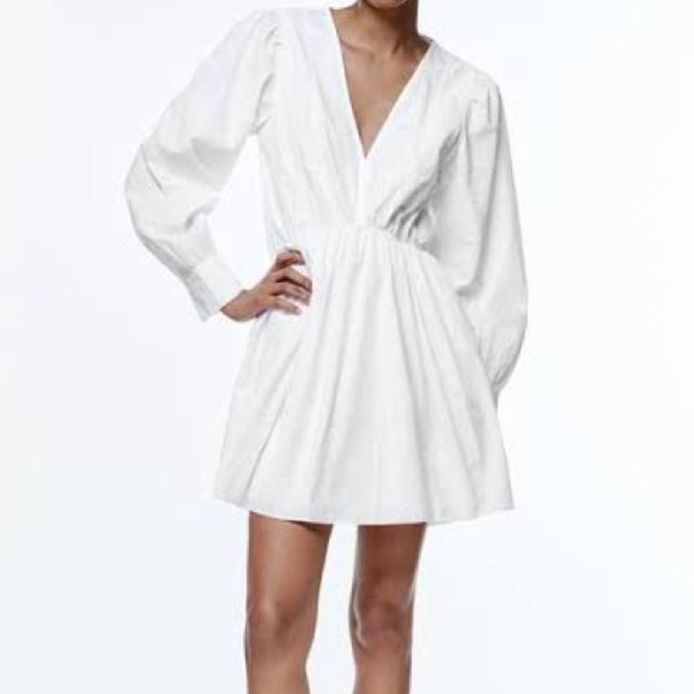 Zara eyelet dress